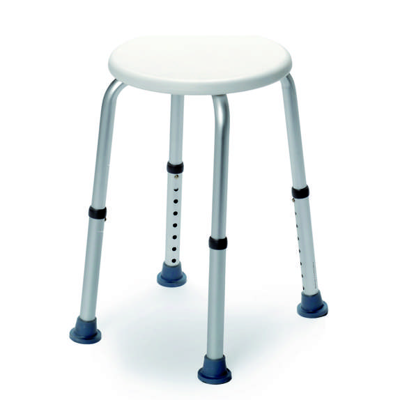 Shower Stool With Height Adjustment